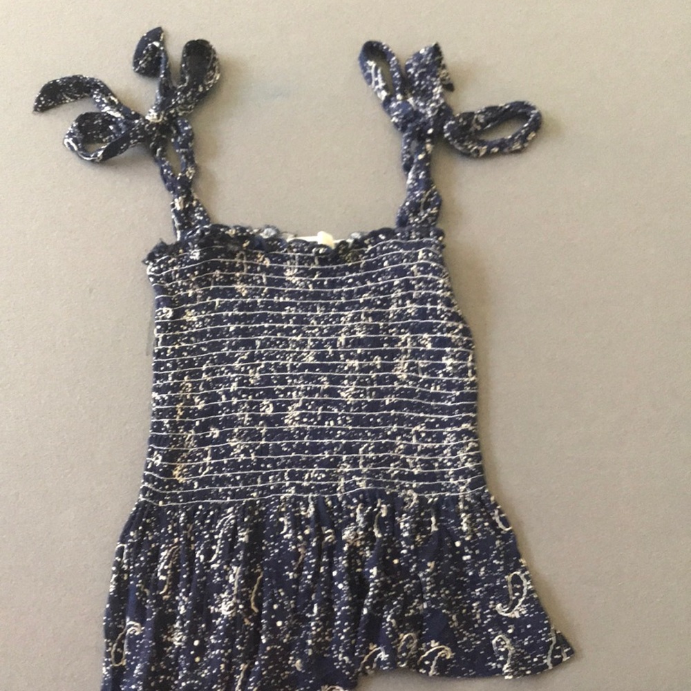 urban outfitters smocked tank